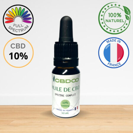 Huile CBD 10% chanvre