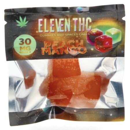 sachet gummies peach mango